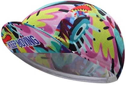 BikingBros Leichte Sommer Fahrradkappe mit UV-Schutz für - Radsport-Kappen für unter den Helm