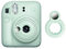 Rieibi Miroir à selfie pour Instax Mini 12, miroir autoportrait pour appareil photo instantané Fujifilm Instax Mini 12, accessoires d'objectif à selfie Fuji Mini 12 - Vert