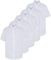 UniMark Pack of 5 Girls Shirt Blouse Top White School Uniform Short Sleeve (15-16 Years)