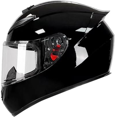Full face Motorrad Helm Integraler Motorradhelm, Motocross,Vollhelm, ECE geprüfter Straßen-Integralhelm, Erwachsene, Männer und Frauen, Integralhelm für Rennen, Berg, Abfahrt K,3XL