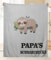 Magicoco Papa Kuscheldecke Geschenk für Papa, Faultier Decke Vatertagsgeschenk für Papa Geburtstagsgeschenk, Papa SCHNARCHECKE Decke Sofadecke 130 x 150 cm