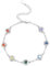 REDSUN Chakra Armband 925 Sterling Silber Irischer Knoten Armband Damen Yoga Schmuck 7 Chakra Armband Verstellbarer Boho Geschenk für Mädchen 4