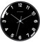 LOVIVER Rückwärts Uhr Wanduhr Gegen Den Uhrzeigersinn, Wandkunst Dekoration, 30,5 cm, Dekorative Wanduhr für Zuhause, Büro, Küche, Wohnzimmer, Stil A