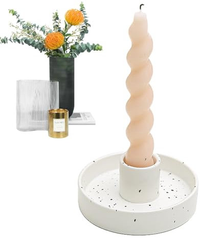Kerzenständer Aus Keramik, Kerzenschale, Keramik Teelichthalter Kerzenhalter, Kerzenleuchter, Künstlerischer Runder Kerzenhalter Für Arbeitszimmer, Couchtisch, Nachttisch, Esstisch