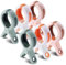 Lot de 9 grandes pinces à linge en plastique pour serviettes de plage, pinces à linge coupe-vent, pinces à linge lumineuses pour transats, chaises de piscine