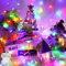Etopgo Lichterkette Innen Batterie, 3M30LED Weihnachtsdeko Lichterketten Bunte mit mit Timer, IP65 Wasserdicht Lichterkette Outdoor Batterie für Innen außen Weihnachtsdekorationen,Party,Garten