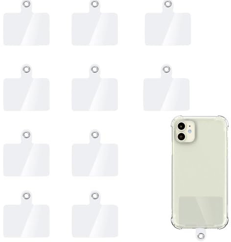 10 Stück Handy Anhänger Handykette Halterung Lanyard Adapter Pads Handy Band Handyband Handyschlaufe Universal Handykette Für Die Meisten Smartphones…