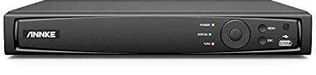 ANNKE 8CH 12MP/4K+ PoE NVR Überwachungssystem Rekorder für PoE Kamera Außen, unterstützt 8X 12MP/4K/8MP/5MP/3K HD IP Kameras, bis zu 8 TB Festplatte für 24/7 Aufzeichnung(HDD Nicht enthalten)