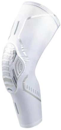 ZGXNYI Winter Protective Knee Pads 1PC Breathable Absorb Sweat Basketball Knee Pad Honeycomb Shockproof Long Leg Sleeves Knee Brace Football Sports Knee Guard Winter Knee Warmer(W 1PC,L)