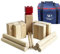 Kubb Outdoor Game Viking Game Hardwood Garden Throwing Toy with Carry Bag (30 x 7.5 x 7.5 cm--Carry Bag)