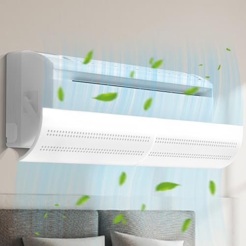 Déflecteur de Climatisation,Déflecteur Climatiseur,Empêche le Soufflement Direct,bouclier de Climatisation, Froid/Chaud, pour la Maison/Bureau, les Personnes Agées, les Nouveau-Nés