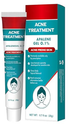Acne Treatment Cream, Rapid Repair Acne Control Cream for Face, Improve Blemishes for Blemishes and Acne, Gentle Skin Care for Sensitive & Oily Skin, 20g