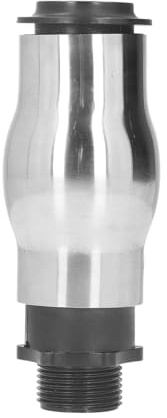 Ausi Water Fountain Nozzle, Stainless Steel G1 Male Thread Foamy Foam Jet Fountain Nozzle for Garden Pond Lake Landscaping