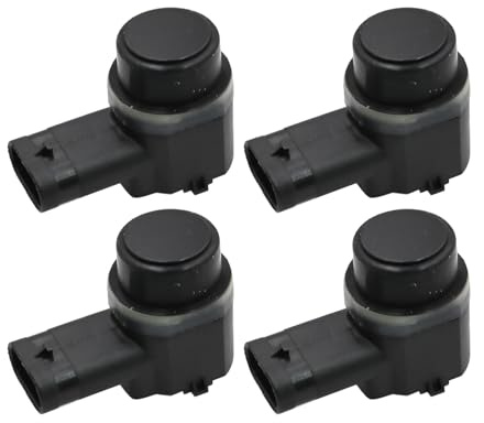 Callume 4x Parksensor PDC Sensor Vorne Hinten Kompatibel mit Audi A3 Q3 Kompatibel mit Skoda Superb Kompatibel mit Seat Alhambra Kompatibel mit VW Caddy Golf Passat Tiguan 1T0919297A 968912S000