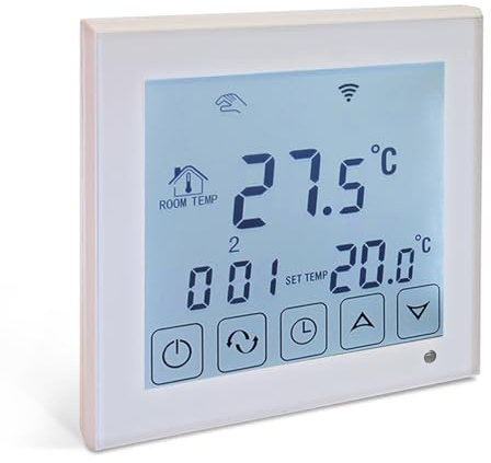 Thermoval Thermostat für elektrische Fußbodenheizung TVT31 WiFi WLAN TUYA LCD