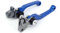 Motorrad Bremshebel und Kupplungshebel für YZ125/250 15-25 YZ250F 09-25 YZ125X 17-23 25 YZ250X 16-23 25 YZ426F/450F 09-25 YZ250FX 20-25 YZ450FX 19-25 WR450F 24-25 WR250F 25 Blau