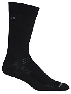 Icebreaker - M Hike Liner CreIcebreaker - W - Black -