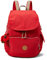 Kipling City Pack, Sacs à Dos Femme, Rouge (True Red C), 15x24x45 cm (WxHxL)