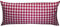 Mako Batist/Mako Perkal Landhaus Bettwäsche Karo Oslo kariert (40 cm x 80 cm Kissen, Rot - Karo)