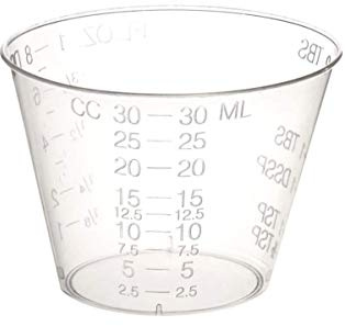 400 Epoxy Resin Mixing Cups (1 Ounce) Graduated Plastic