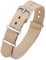 Excellanc-Uhrenarmband Ersatz aus Textilstoff Dornschließe Breite 14-22 mm (Stegbreite: 14 mm, beige)