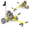 RCB Hoverboard Sitz, Go-Kart Zubehör, mit Sitz passend für Aller 6.5-10 Zwei Runden Self Balancing Scooter, Hoverkart für Erwachsene und Kinder