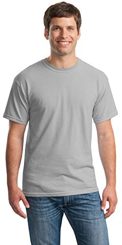 Heavy Cotton 100% Cotton Tshirt (G500), Ice Grey, XXL