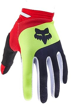 Fox Racing 180 Ballast Motocross-Handschuh, Schwarz/Rot, Größe M