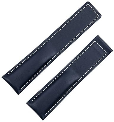 TPUOTI Monaco Carrera Armband für Tag für Heuer, mattes Kalbsleder, hochwertiges Lederarmband, 22 mm Uhrenarmband, 22mm with Logo, Achat