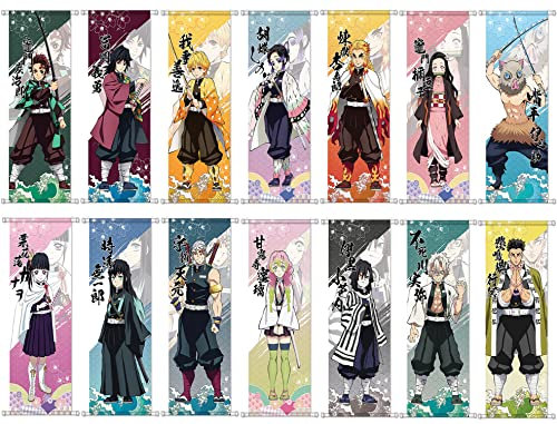 MIMOSQ Affiche De Demon DS Slayer Kanawo Pourfendeur DéMon Poster 72x28cm - Licence Officielle