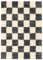 RugVista Chessie Teppich - Dunkelgrau/Naturweiß Teppich 140x200 Moderner Teppich