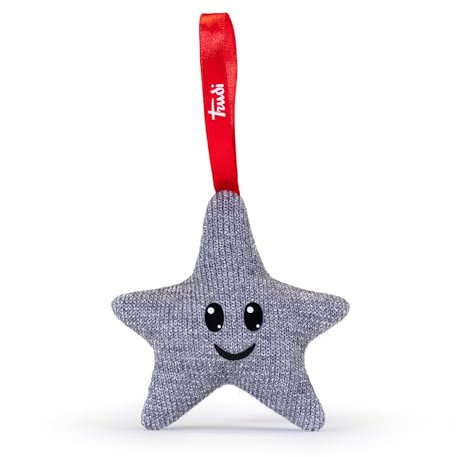 Sw Col Stellina Trudi | Soggetti natalizi in peluche, decorazioni albero di Natale | 8x8x8cm taglia XXS | Xmas | modello 51371