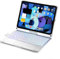 Funda Teclado para iPad Air 11 Pulgadas (M2)/Air5/Air4/iPad Pro11 2022/2021/2020, Giratoria 360,Contener Ñ, Retroiluminación Bluetooth Touchpad Teclado Cover con Portalápices,Plata