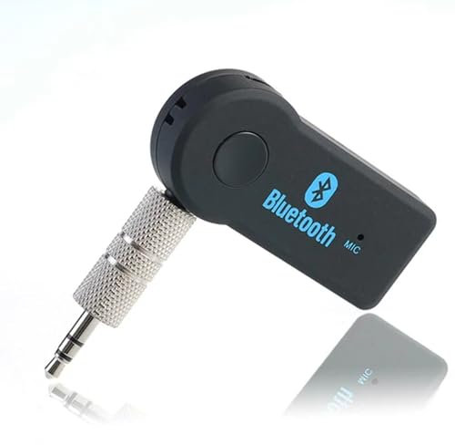 Bluetooth 5.3 Car AUX Adapter & Audio Amplifier | Dual Device Connection, Hands-Free Calls, Hi-Fi Sound for Car Stereo, Speakers & Headphones