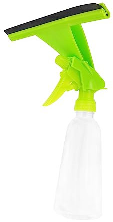 BCOATH Fensterwischer Mit Sprühfunktion Wischgerät Für Effektive Reinigung Praktisches Reinigungswerkzeug Für Bad Küche Und Zuhause Grüner Fensterreiniger Mit Sprühflasche