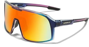 D.Franklin - Unisex-Sonnenbrille mit UV-Schutzgläsern - Modell wind- Sonnenbrille für Herren und Damen - Sunglasses