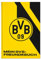 Borussia Dortmund Unisex Jugend BVB Freundebuch, schwarzgelb Freundealbum, gelb, One Size