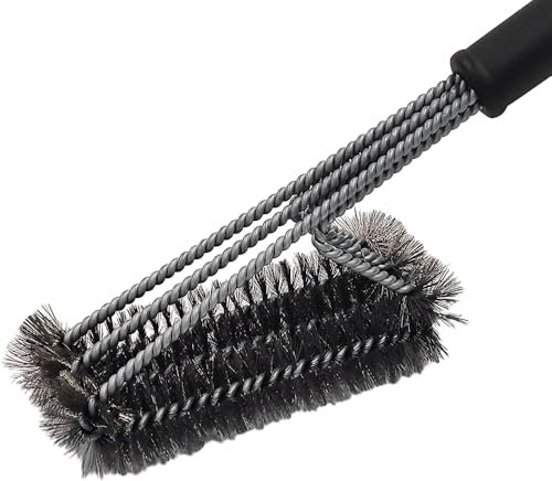 Armo© 12 BBQ Brush Cleaner 12 INCH Charcoal Electric Grill Barbecue Brush Cleaner Scrubber 30CM
