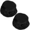ETHZZLE 2pcs High Elastic Cotton Fabric Headphone Covers Washable Reusable Ear Pad Protectors for Dust Protection Compatible with Headsets Large