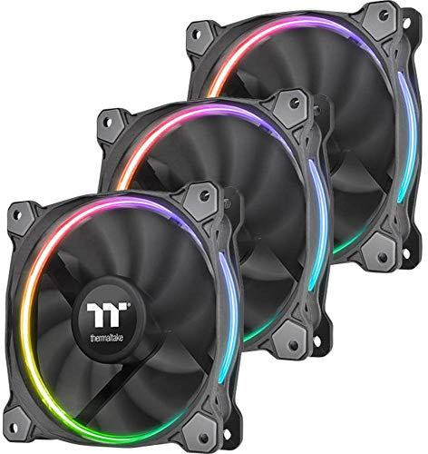 Thermaltake Riing 14 RGB mit Software 3er Set LED Gehäuselüfter