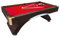 Billardtisch 7 ft Rot Modell Napoleone Billard Billard-Spiel Messung 188 x 94 cm neue rot
