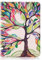 AIFILLE Pochette Housse de Protection en Cuir PU Compatible avec Tablette Samsung Galaxy Tab S3 9.7 Pouces 2017 T820/T825 Coque avec Support Fonction Motif Arbre de Vie Couleur Clapet Antichoc Etui