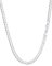 Silvora 3mm Silberkette Heren 925 Sterlingsilber Halskette Kubanische Kette für Herren Damen Silber Panzerkette Ohne Anhänger 45cm Silberkette Halskette Kette für Männer Frauen