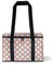 Kate Spade New York Soft Sided Insulated Portable White Polka Dot Large Cooler Bag with Shoulder Straps, Jumbo Dot