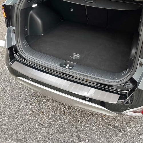 OMAC Ladekantenschutz für Kia Sportage mk4 QL 2018-22 FL Chrom gebürstet | Stoßstangenschutz, fahrzeugspezifische Passform