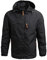 ORANDESIGNE Homme Veste Coupe-Vent De Sport Blouson Léger Mi-Saison avec Capuche Détachable Fermeture Eclair A Noir L