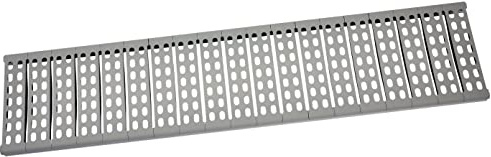 Saro Alu- Regalboden mit Kunstoffrosten 373x1682mm