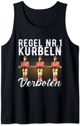 Tischfussball Figuren Trikot Tischkicker Zubehör Kickern Tank Top