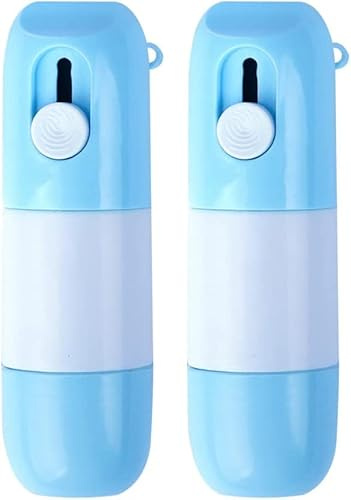 GINGER TECH Líquido corrector de papel térmico con cuchillo de desembalaje, 2 en 1, barra de pegamento de aplicación portátil, líquido corrector de protección antifugas para etiquetas de paquetes,