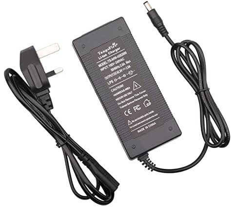 36V Battery Charger 42V 2A Electric Scooter Charger for Mobility Scooter 42V Ebike Charger E-bike Compatible with E-scooters GOTRAX Hiboy Swagtron Jetson